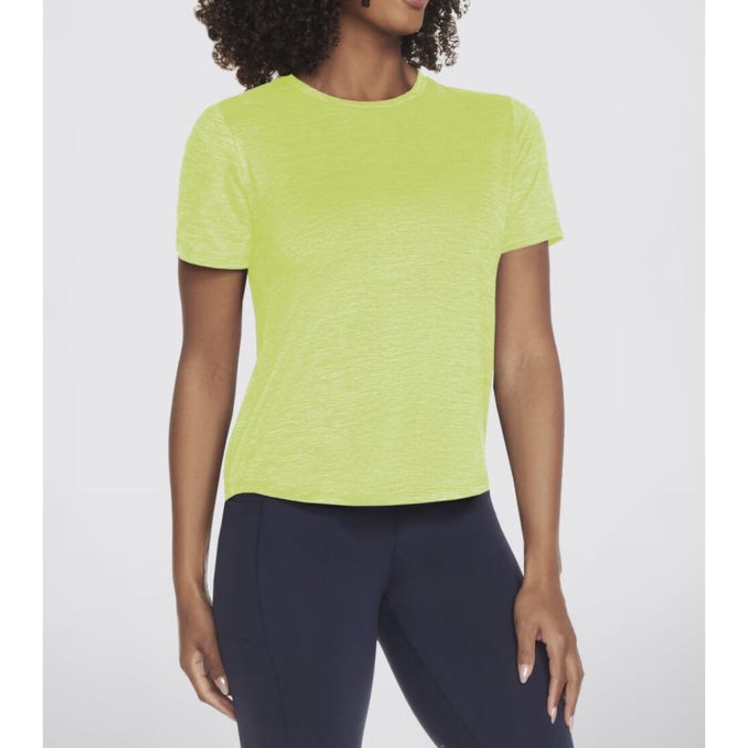 Skechers GO DRI Swift Tunic Tee Athletic Top Reflective Logo Size M