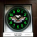 Harley Davidson Garage Shop Glow in the Dark Wall Clock NEW!