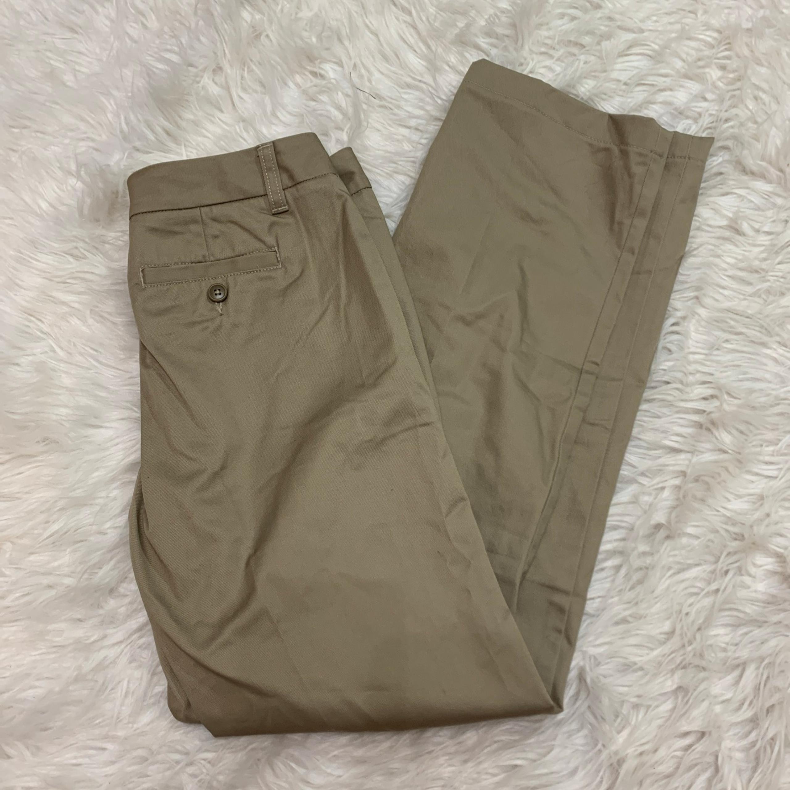 lands end tan dress pants