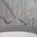 Tommy Hilfiger Sweater Men's 2XL XXL Gray Pull Over 100% Cotton V Neck