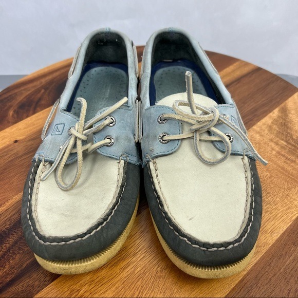 Sperry 2 Eye Blue Size 9 Men’s Boat Shoes Slip On Top Sider
