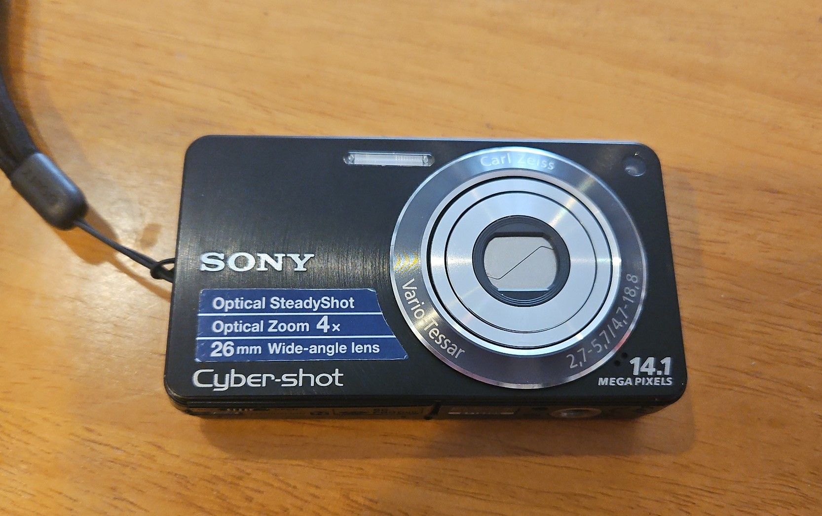 Sony Black Cyber-shot DSC-W350 Digital Camera