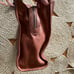 American Leather Co. Lenox Triple Entry Satchel chesnut brown