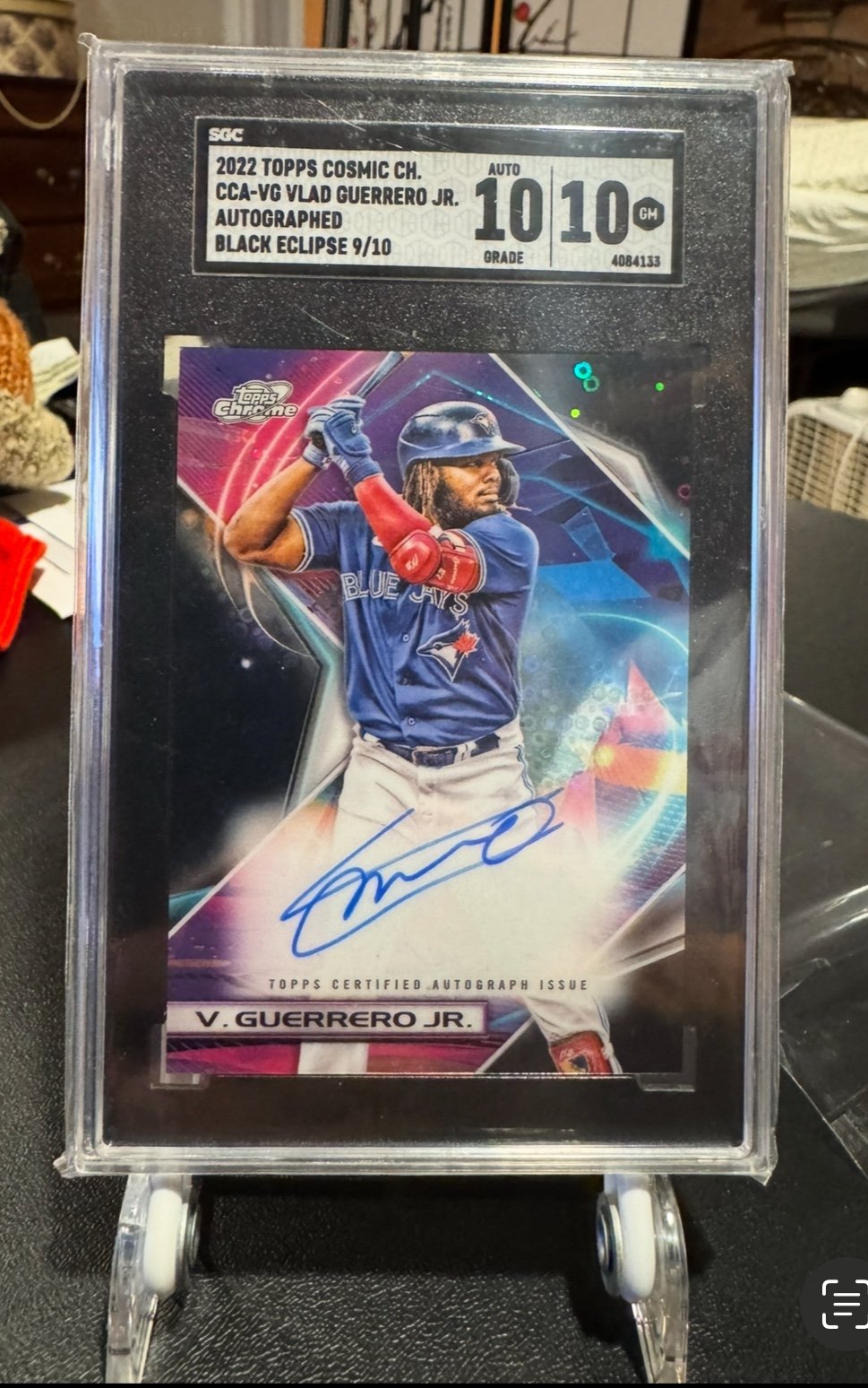 Vlad Guerrero Jr Topps Chrome Cosmic Auto /10
