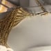 Classic Pegasus Coro Multi-strand Gold Tone Chain Necklace