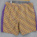Adidas Monogram Swimming Shorts Mens 2XL Multicolor All Over Print Lined NWT