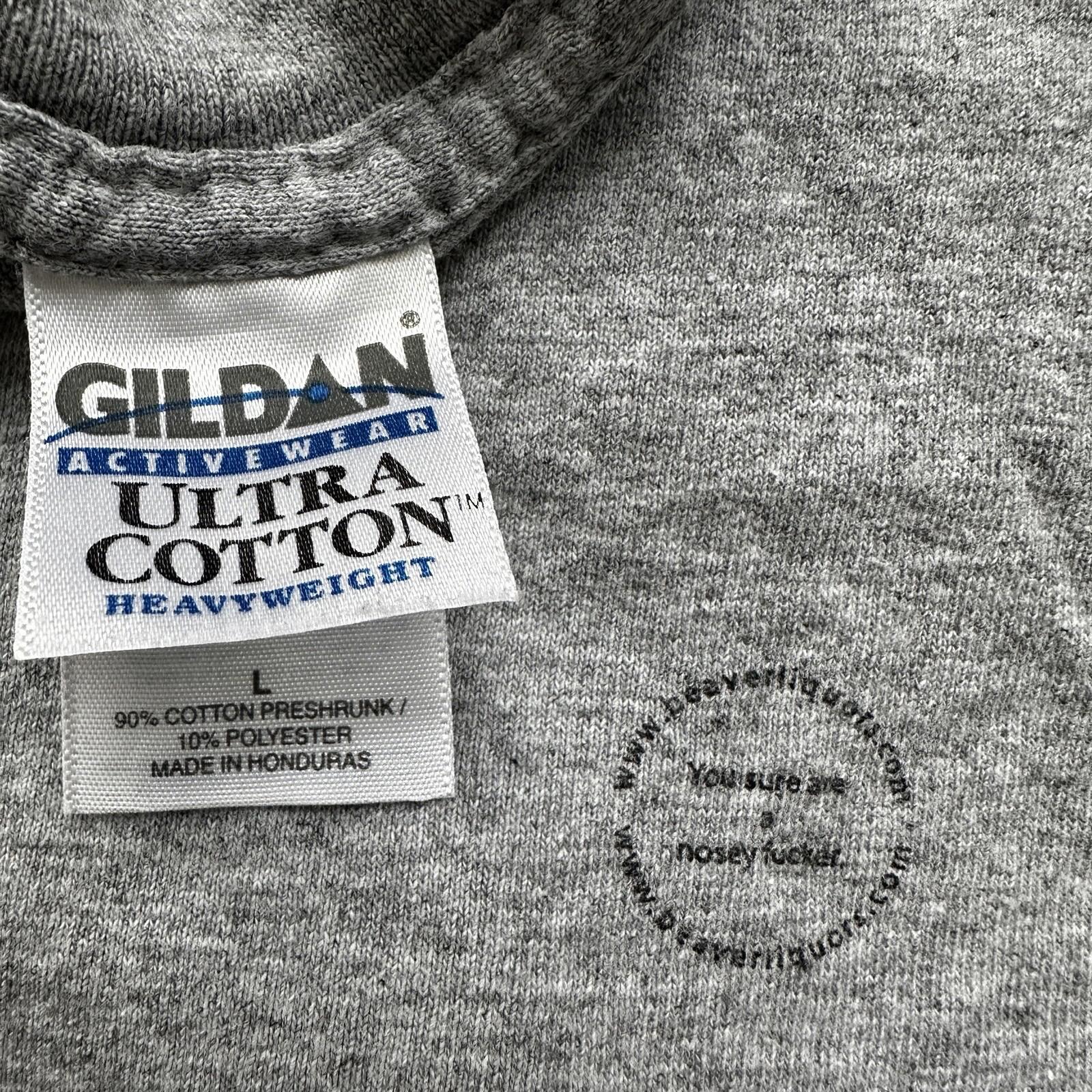 Vintage Nosey F*cker Funny Humor Adult Skateboard Y2K Rap Tee Small T Shirt Text