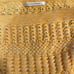 Anthropologie Creamsicle Ruffle Hem w/Ties Crotchet Halter Top *SAMPLE SALE* S
