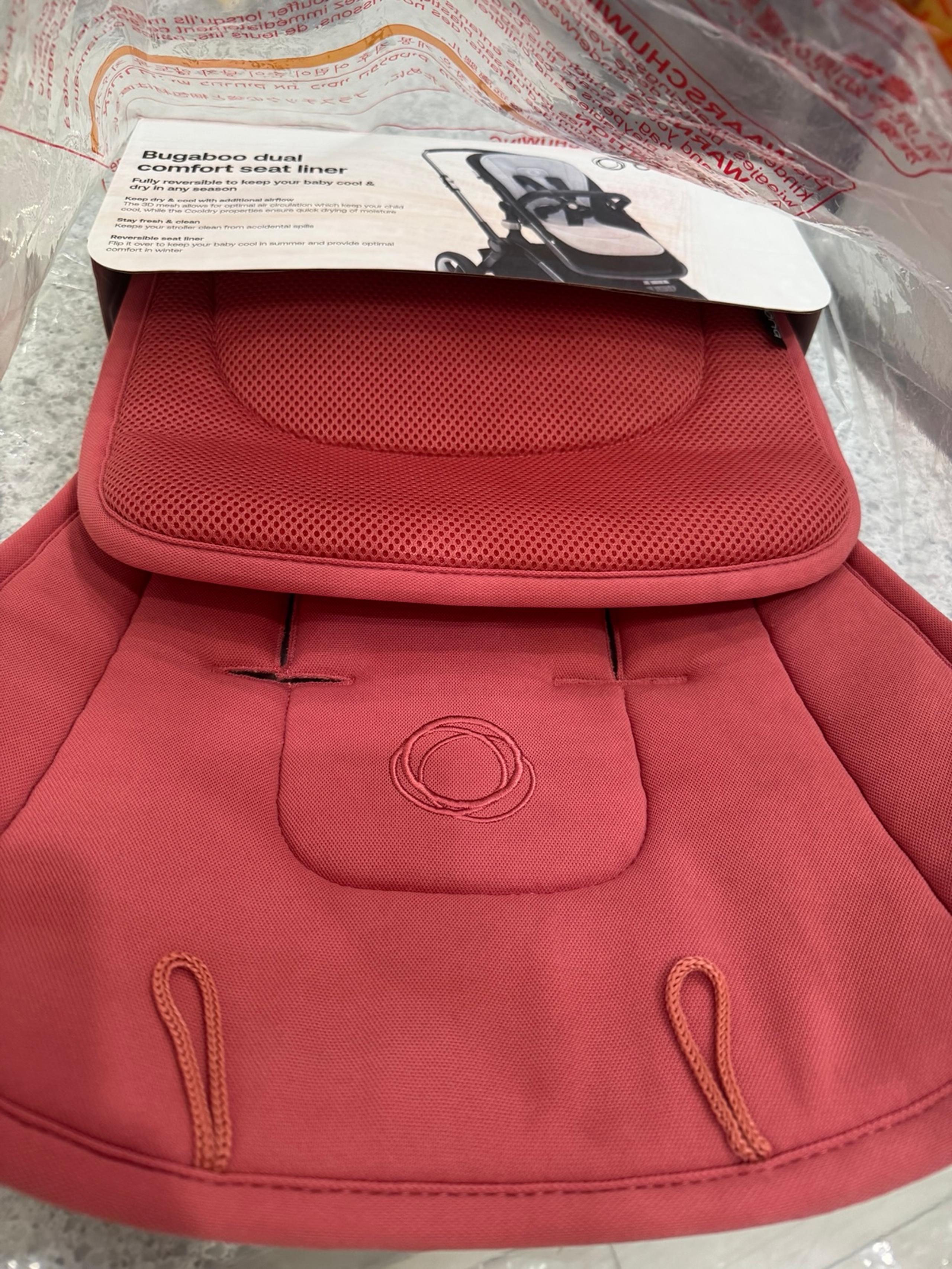 Bugaboo seat liner Sunrise red