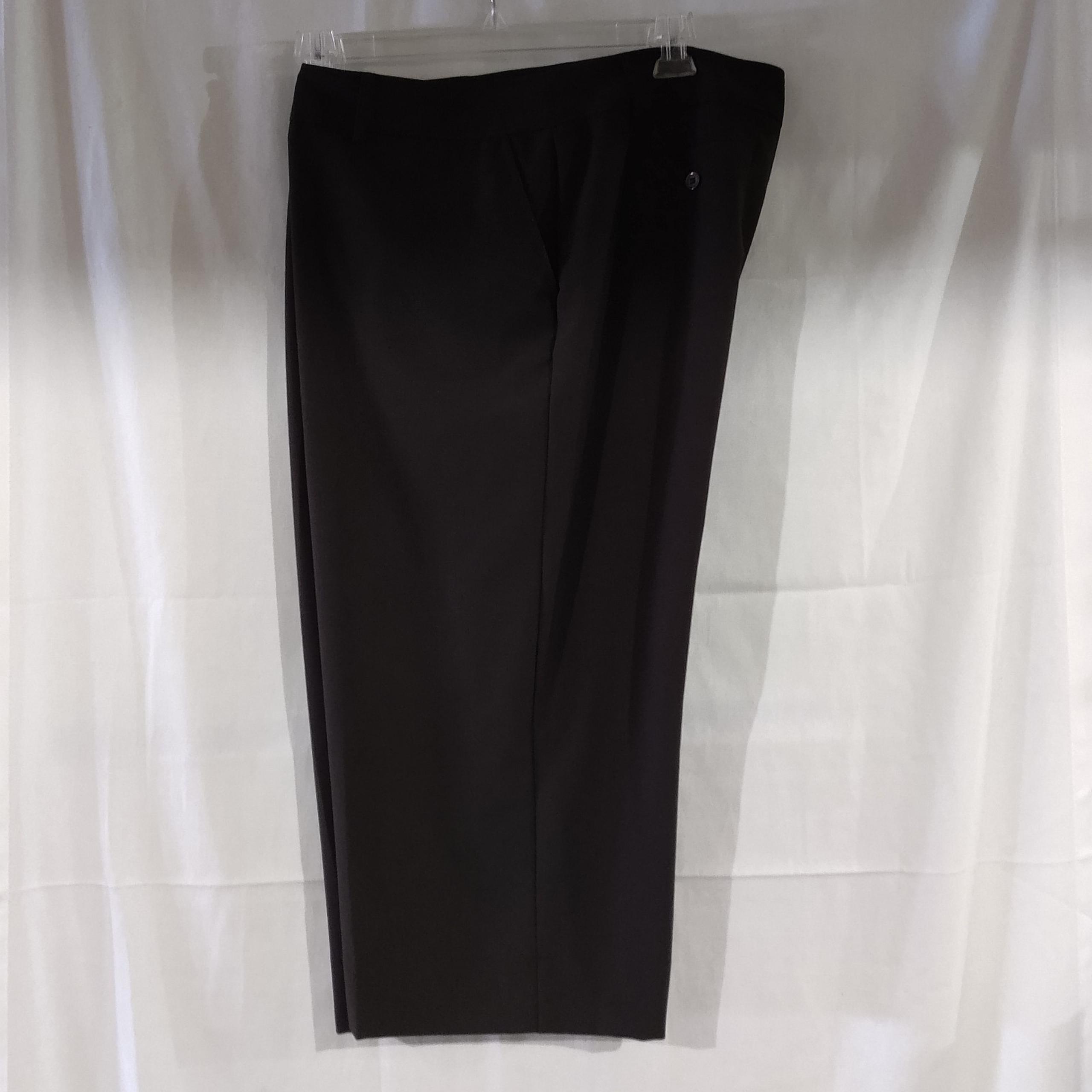 Worthington Women's  Stretch Brown Cropped Pants  Size 20