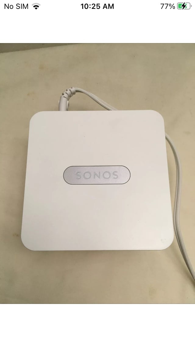 Sonos Connect Receiver Amp Digital Media Streamer Gen 1 With Cord