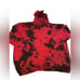 JEFFREE STAR Unicorn Blood Tie Dye Hoodie Sweatshirt Red Black Women's 2XL