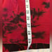 JEFFREE STAR Unicorn Blood Tie Dye Hoodie Sweatshirt Red Black Women's 2XL