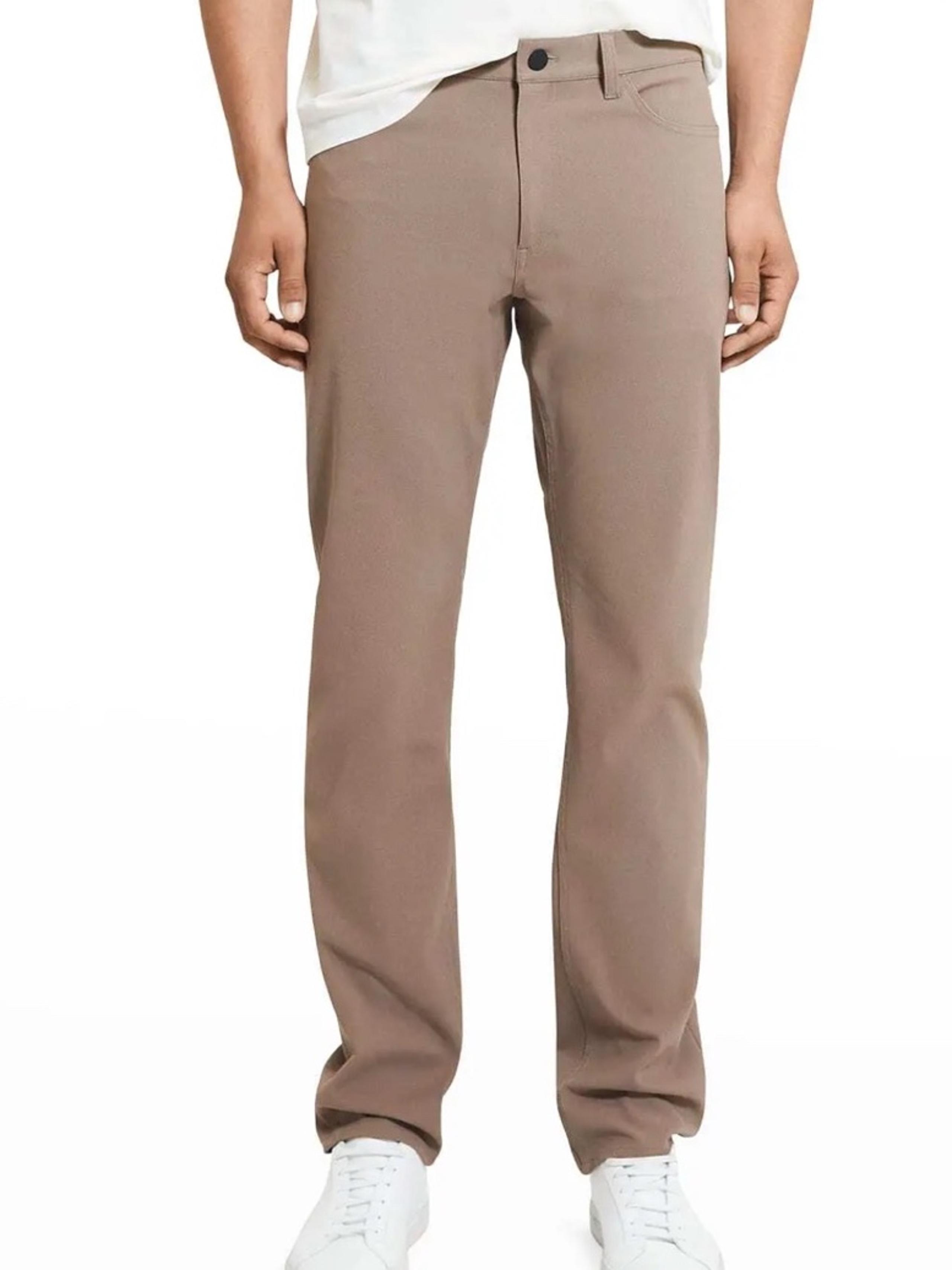 Theory Men’s Raffi Pants in Fossil Neoteric Twill Size 36 Business Casual