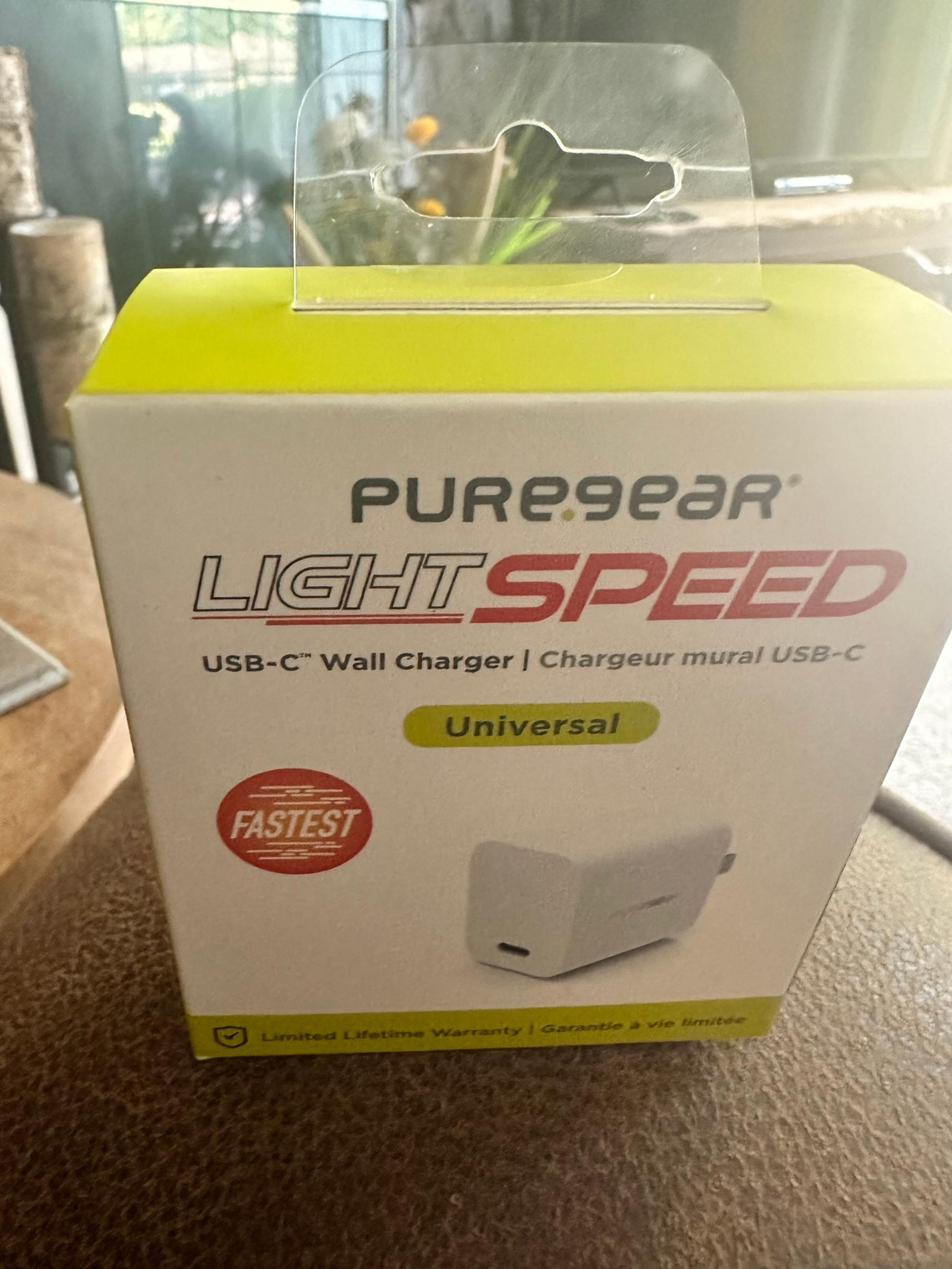 Puregear light speed charger
