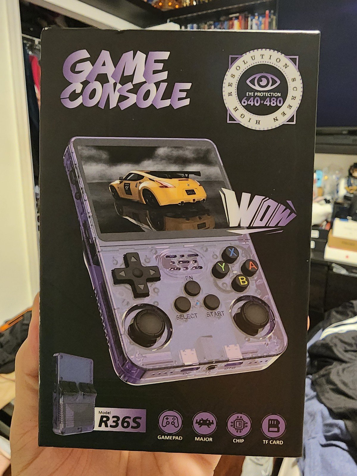 R36s game console emulator