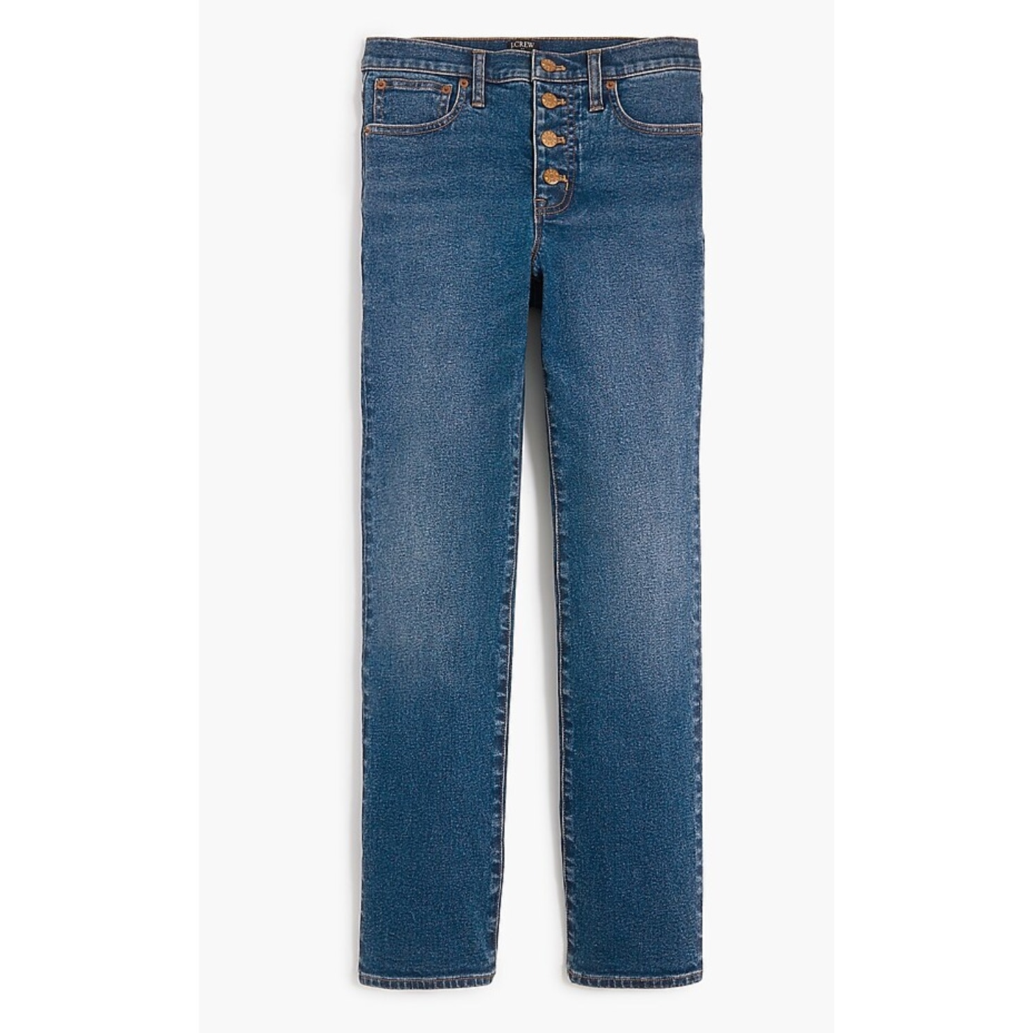 J Crew Essential Straight Jeans 28 6 NWT Button Fly Dark Wash CB348 J.Crew