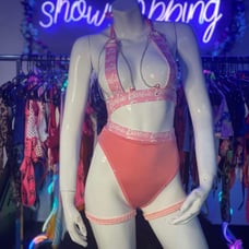 Exotic dancewear stripper outfit