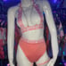 Exotic dancewear stripper outfit