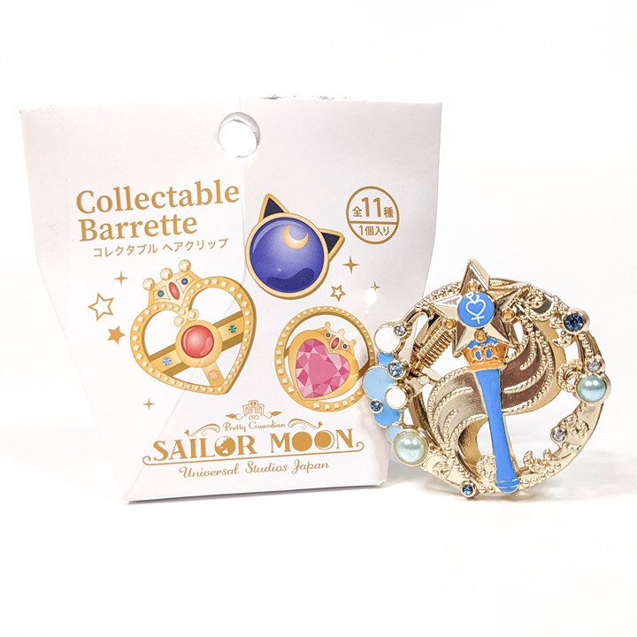 USJ Pretty Guardians Sailor Moon Collectable Barrette - Sailor Mercury Hair Clip