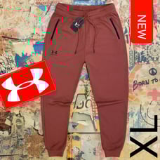 65 New Under Armour Mens Sportstyle Joggers w/ Zip Pockets! XL