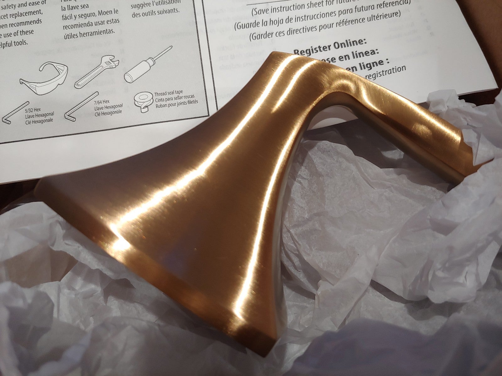 MOEN Single Handle Faucet Trim