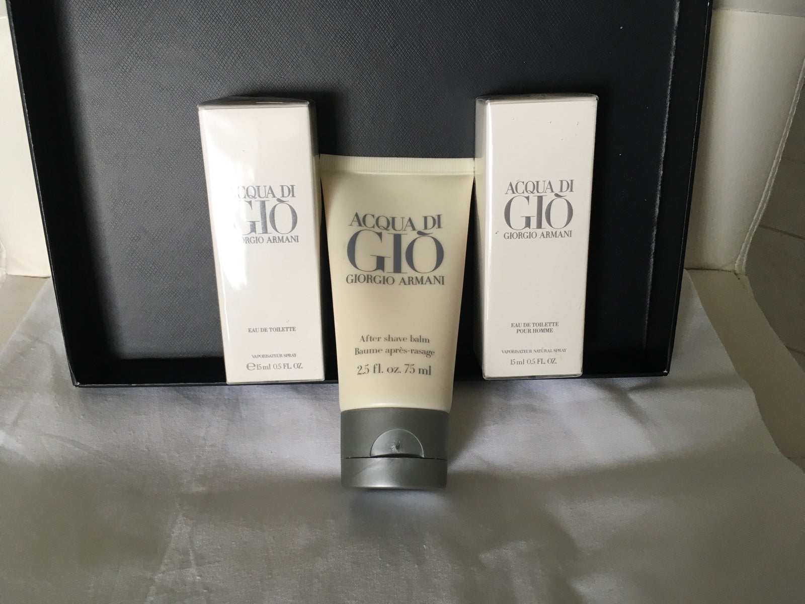 Giorgio armani 2pc perfume trio