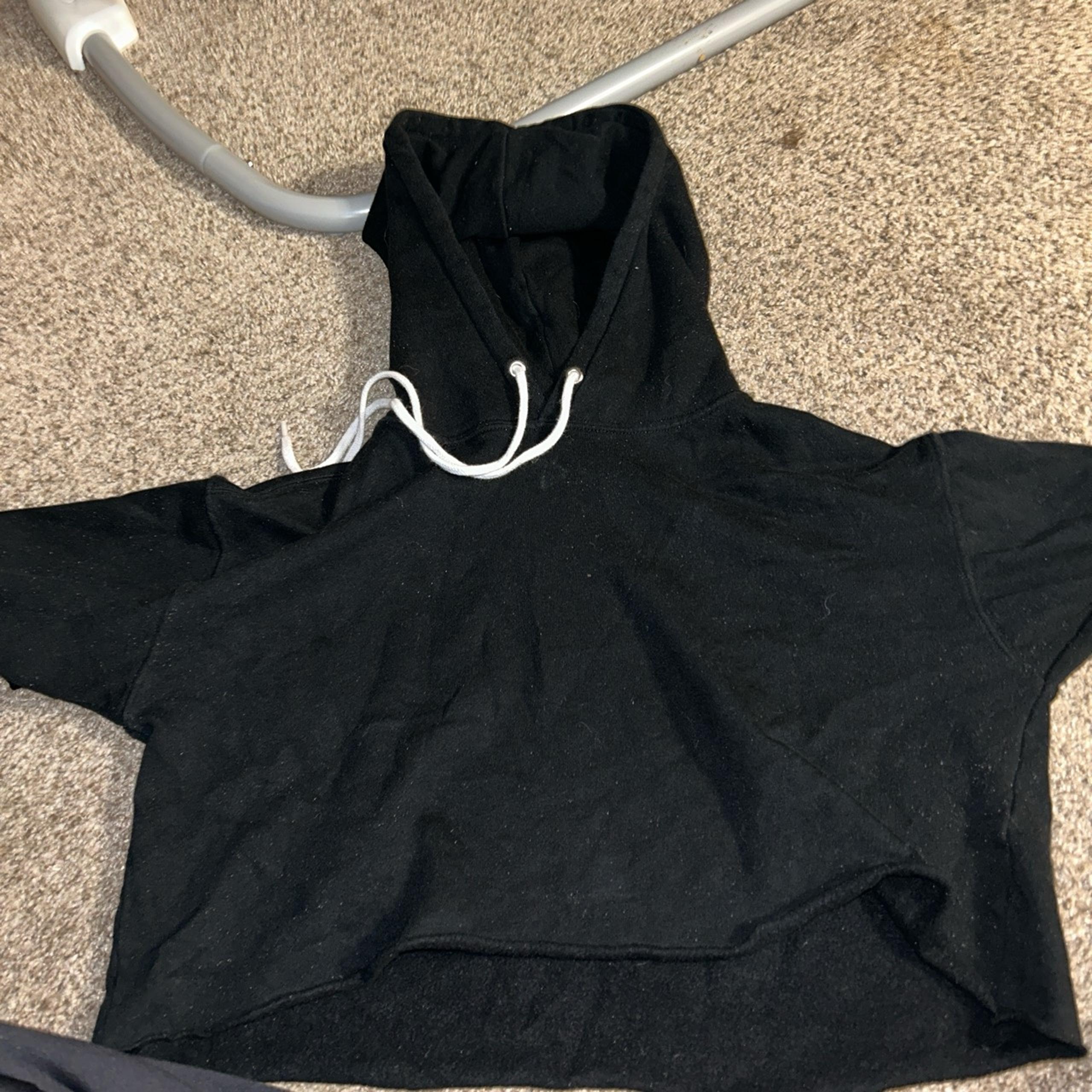 crop top hoodie