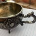 Antique Real Silver Ornate Creamer Cup 1950-1960 Vintage