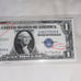 1 1935 AU double date Silver Certificate