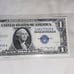 1 1935 AU double date Silver Certificate