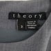 Theory Miyani Edition Dress Womens 2 Gray Wool Classic Minimalist Preppy Work