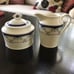 Mikasa Ultima Super Fine China Sugar Bowl & Creamer Set