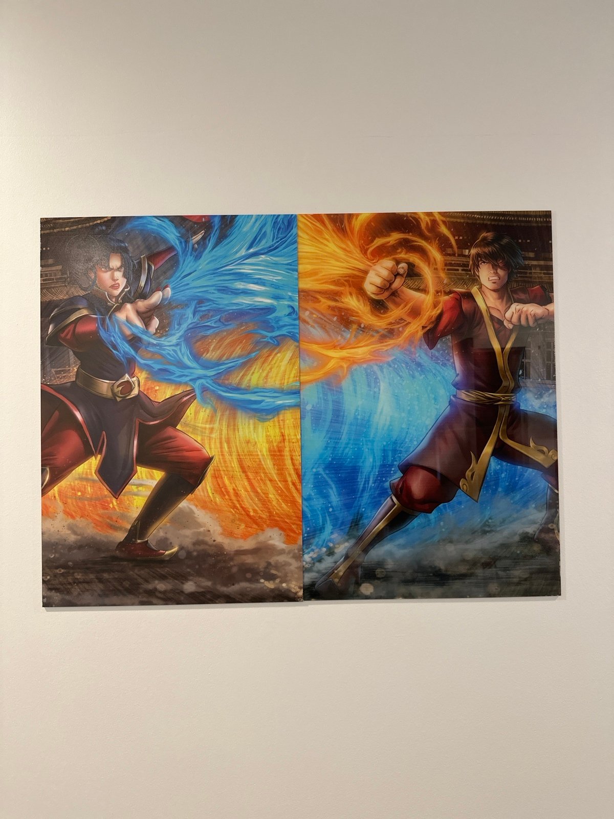 Acrylic poster Zuko Azula