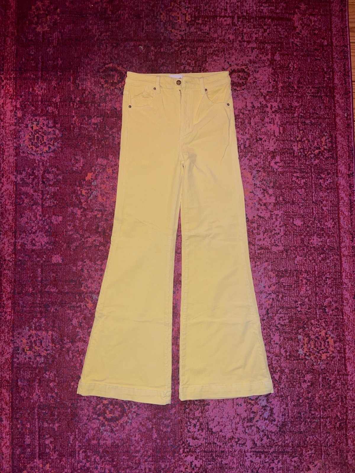 Rolla’s Eastcoast Flare Sunny Yellow NWOT
