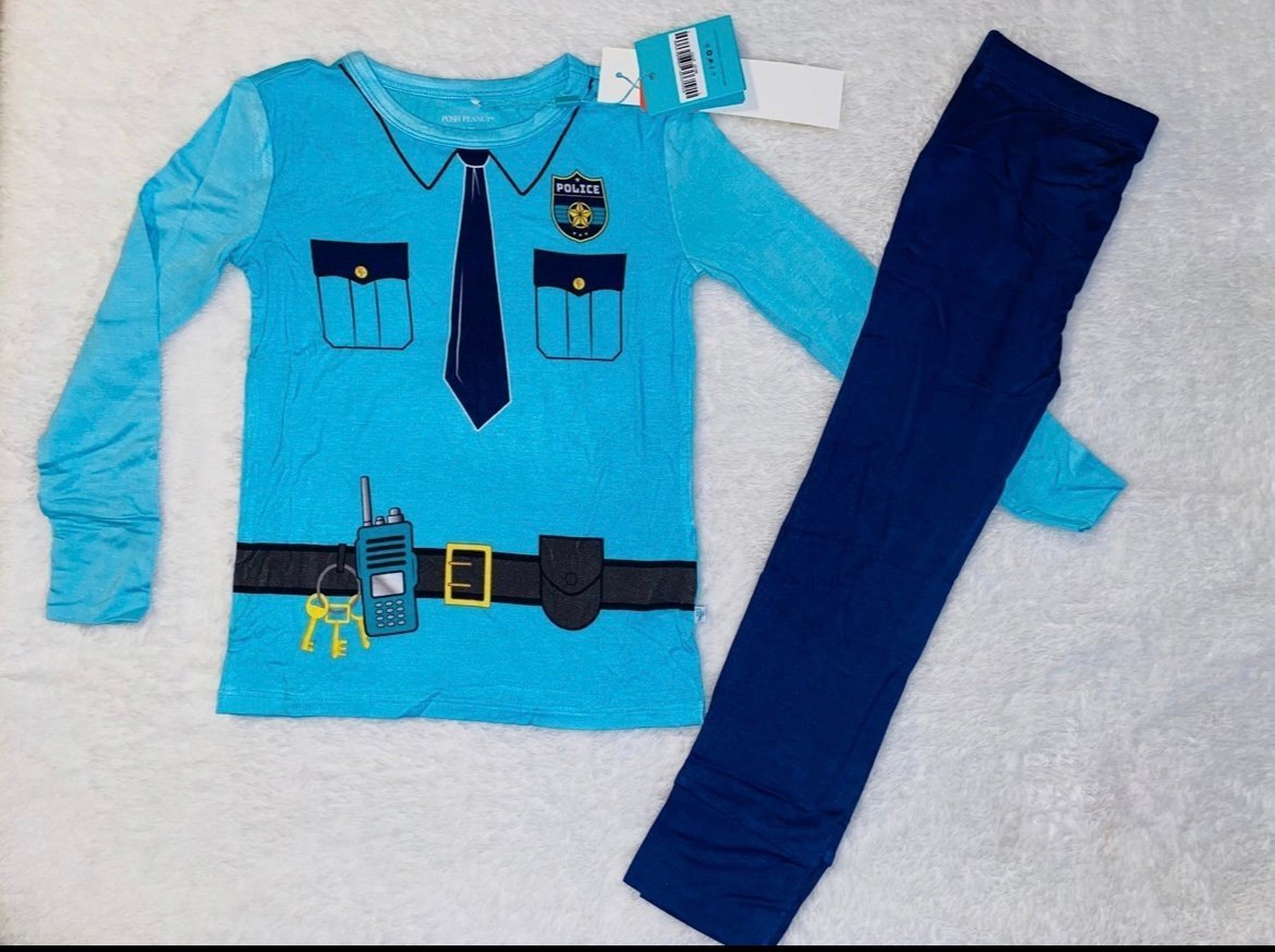 Posh Peanut Posh Officer pajamas