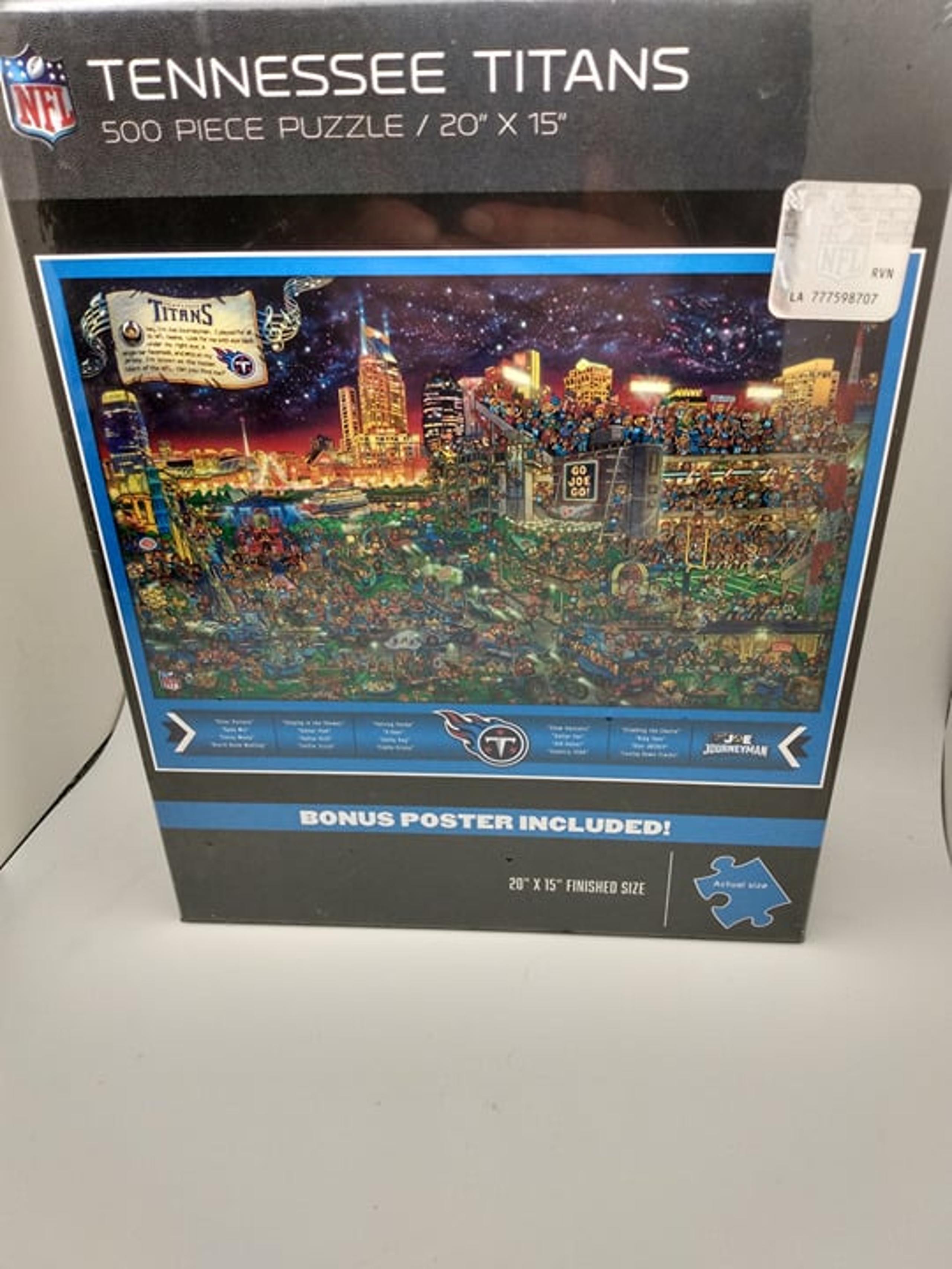 NEW Tennessee Titans 500 Piece Puzzle / 20x 15'' - NFL