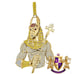 Real Silver Egyptian God Anubis Ankh Cross Custom Pendent Pharaoh Charm Big 3''
