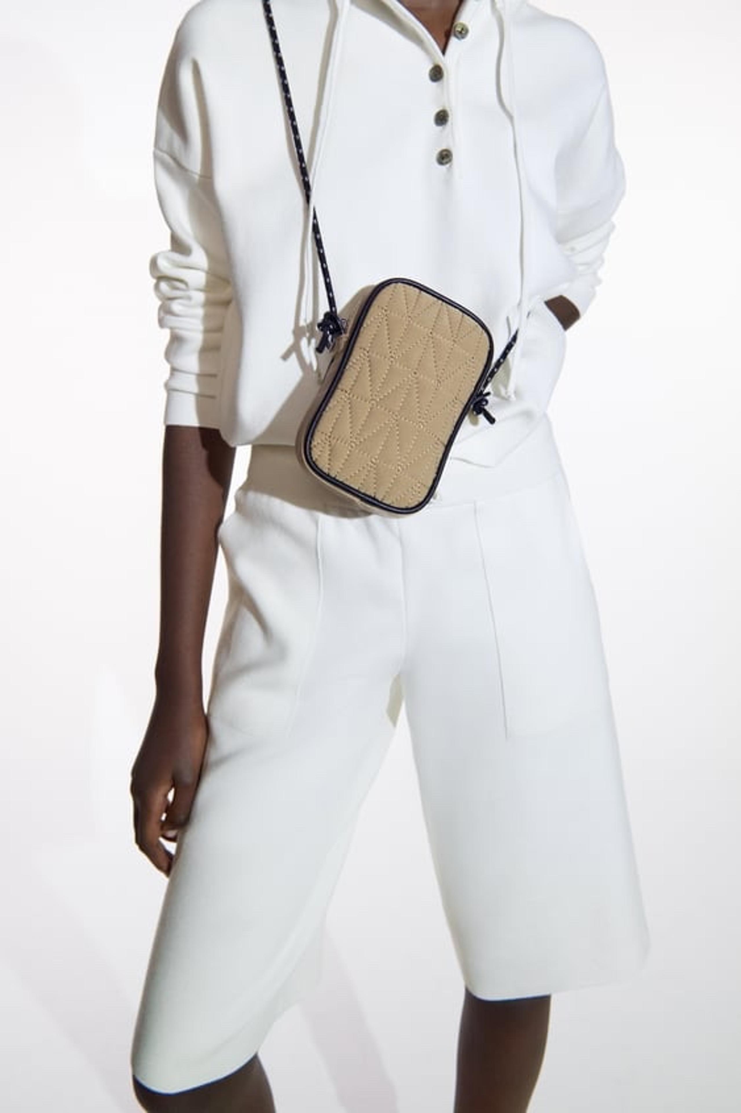Zara quilted nylon phone case