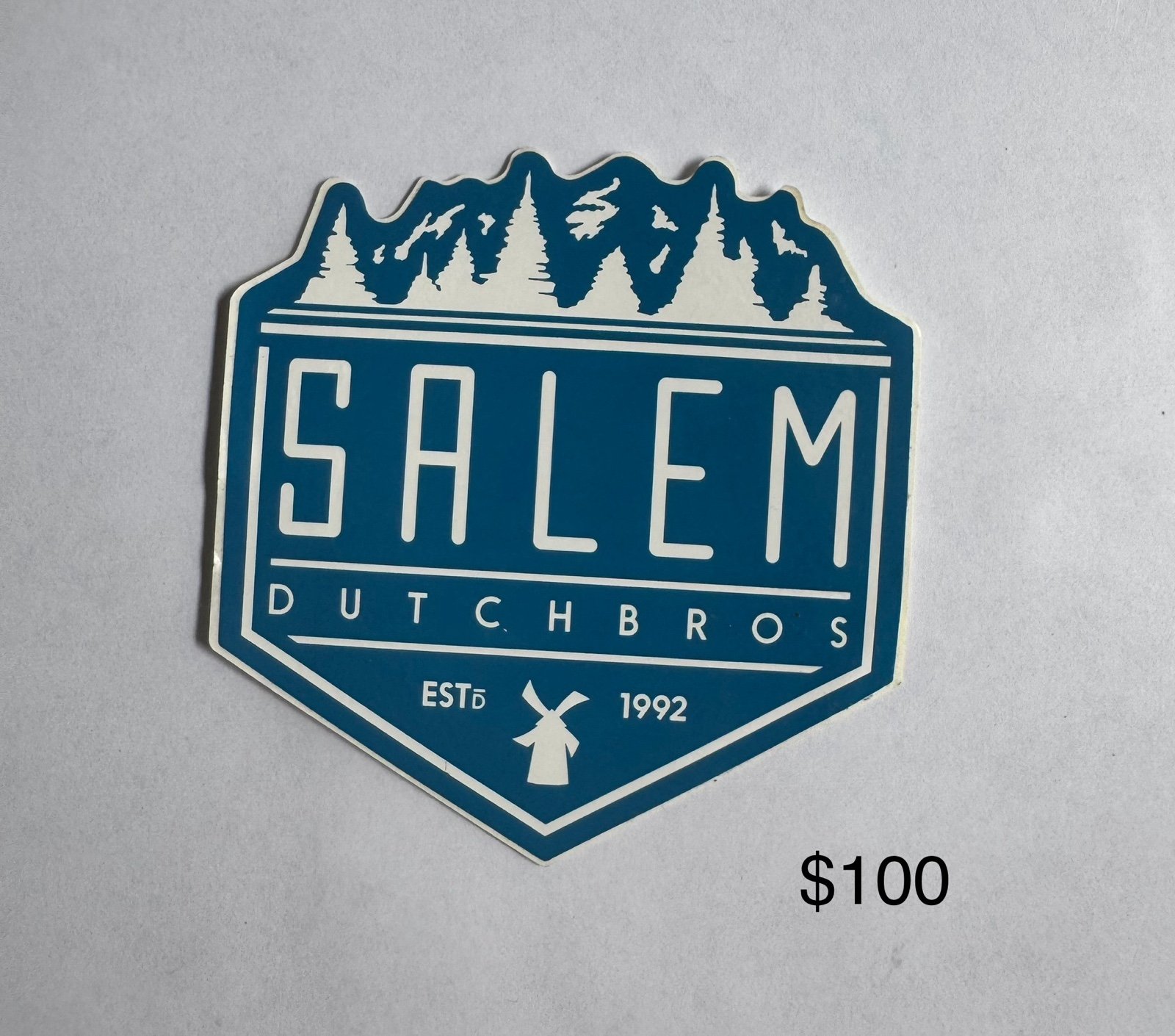Salem Regional *Rare* Limited Collectible Dutch Bros Sticker