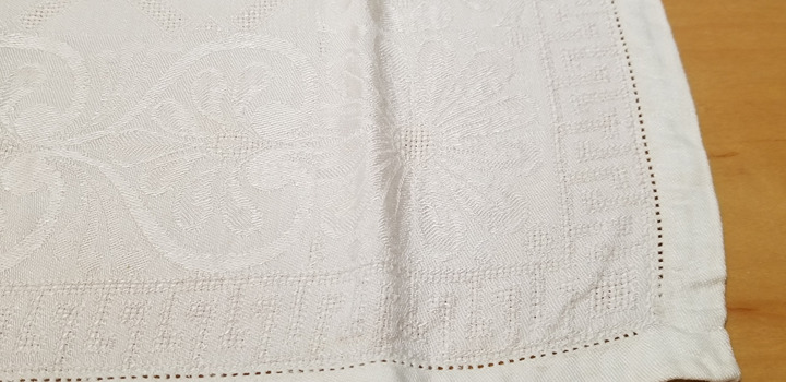 Set of 10 Vintage Linen Napkins from Italy