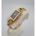 Ladies Titus Inspiration 06-0321 Gold Tone Bark SS Tank Style Quartz Watch