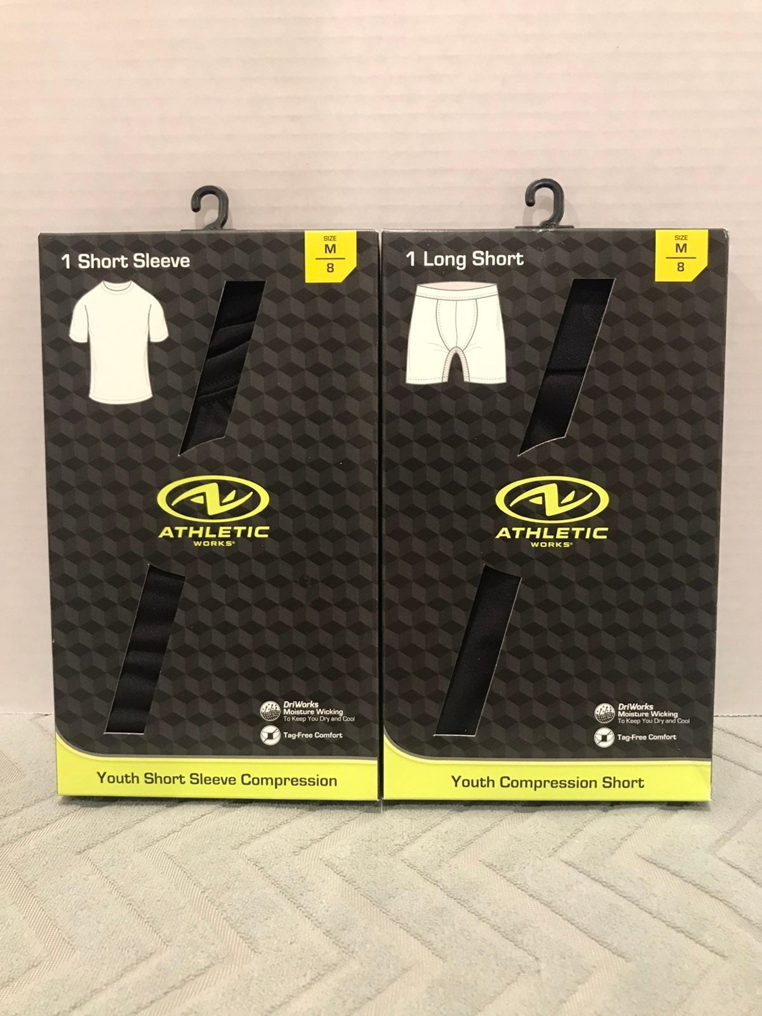 Athletic Works Youth Compression Set M