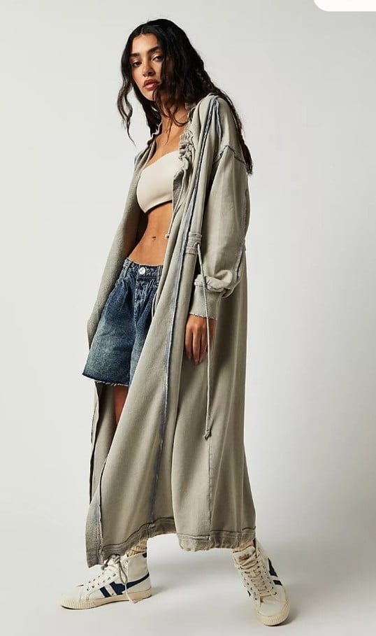 Free People Keep Me Cardi NWOT