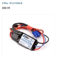 40-Amp Lite Pro Switch-Mode BEC Brushless ESC V2: EC3