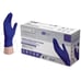 AMMEX Indigo Nitrile Exam Gloves, Textured, Disposable
