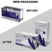 AMMEX Indigo Nitrile Exam Gloves, Textured, Disposable