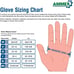 AMMEX Indigo Nitrile Exam Gloves, Textured, Disposable