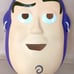 Toy Story Buzz Lightyear Halloween Plastic 3D Mask 2000s NOS New