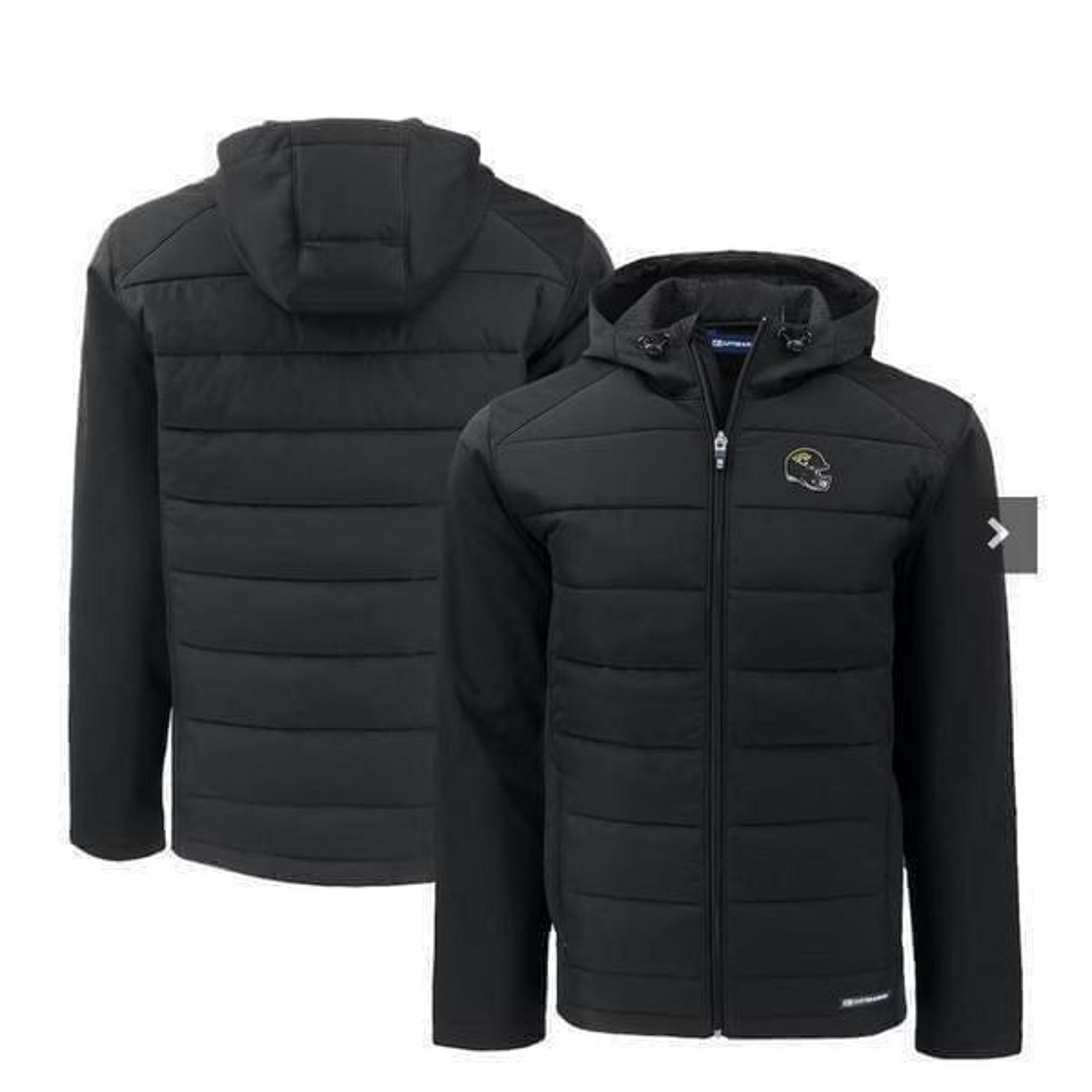 Cutter and Buck Mission Ridge Jaguar Helmet  Jacket Mens L puffer eco insulated